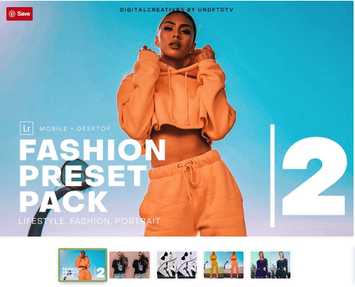 [Сreativemarket] DC Fashion Lightroom Presets v2 (_0.png